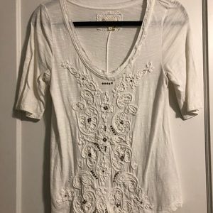 Embellished Anthropologie shirt